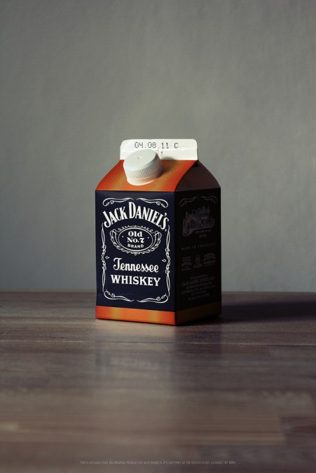 leite para adultos, Jack Daniels