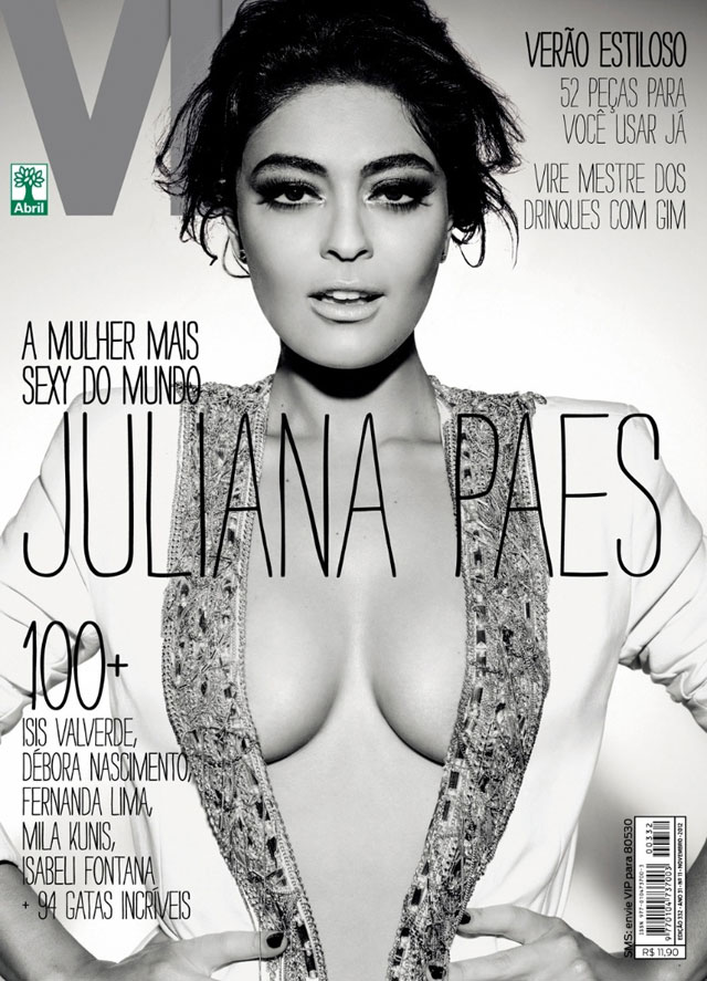 Juliana Paes é eleita pela 3º vez a mulher mais sexy do mundo pela revista VIP