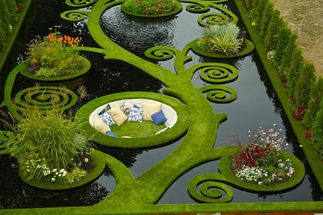 Sunken Alcove Garden, Nova Zelandia