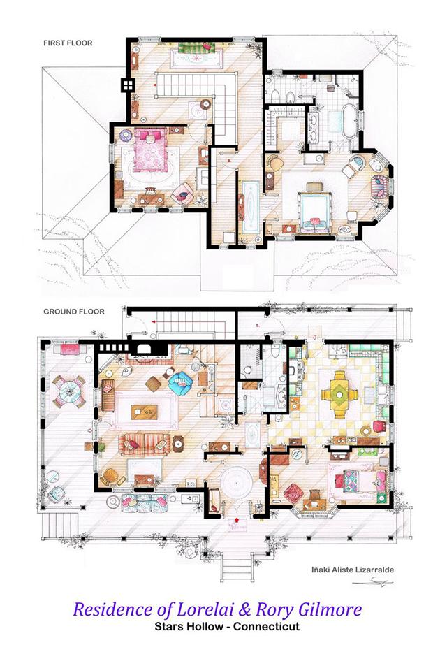 Famous-Television-Show-Home-Floor-Plans-11