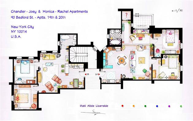 Famous-Television-Show-Home-Floor-Plans-6