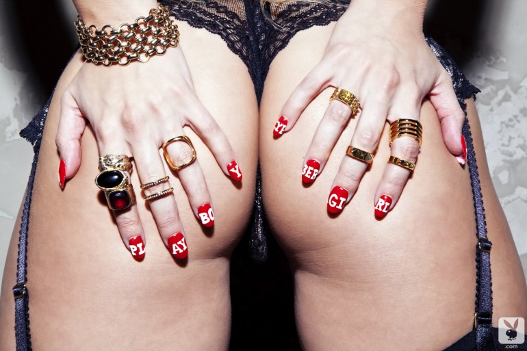 A bela bunda de Jennifer Vaughn