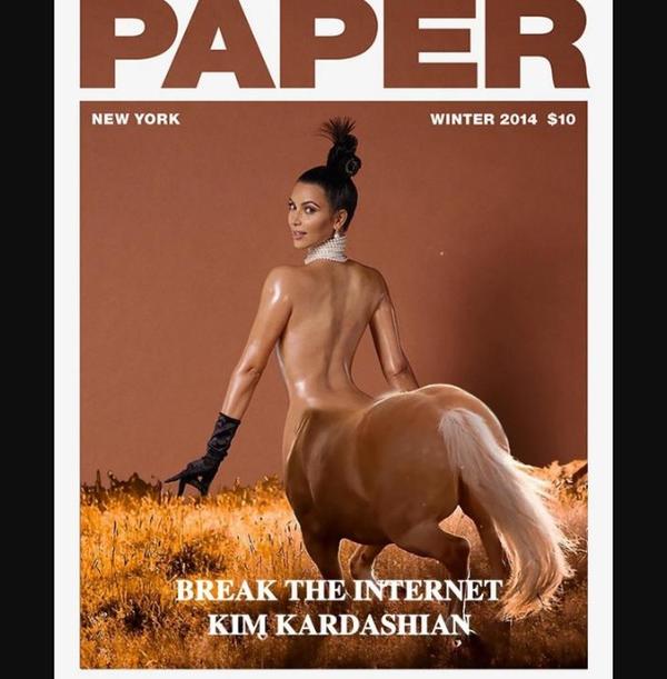 As melhores imagens do ensaio sensual da Kim Kardashian para Paper