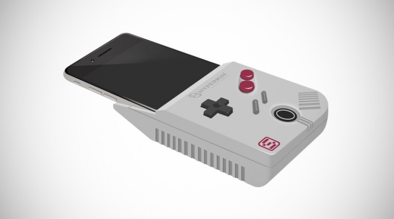 Hyperskin Smartboy transforma seu iPhone em um gameboy