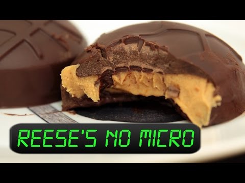 Aprenda como fazer chocolate Reese`s no microondas