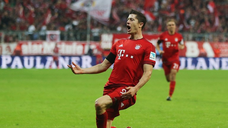 Lewandowski e seus 5 Gols em 9 minutos