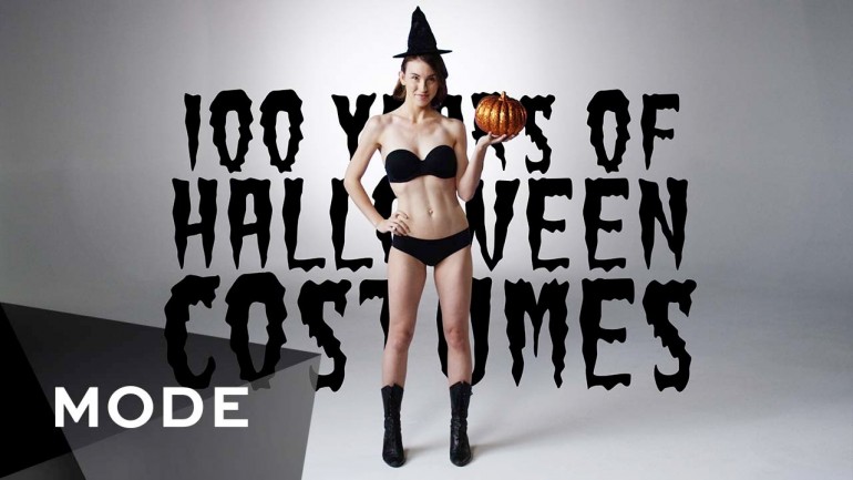 100 anos de fantasias de Halloween