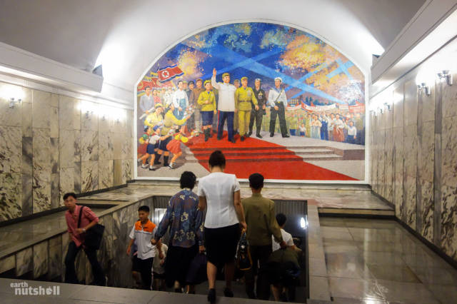 Coreia do norte abre as suas estações de metrô para estrangeiros