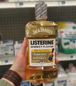 listerine jack daniels